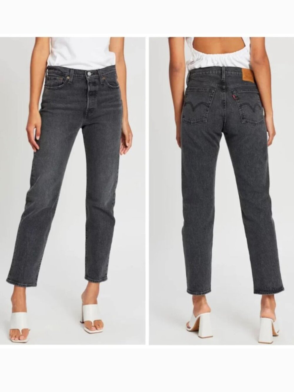Levis Cropped Wedgie Jeans